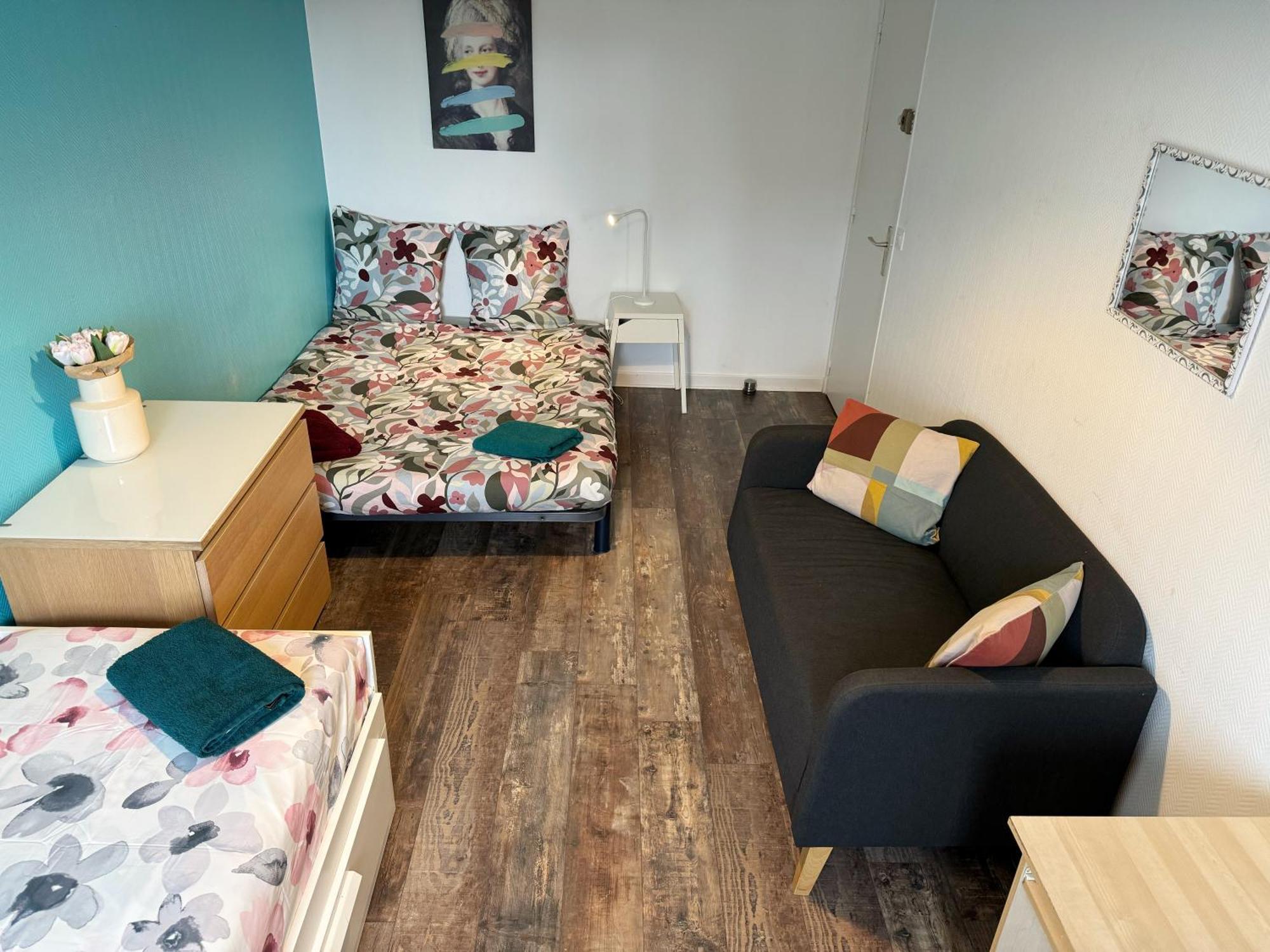 09 Chic & Cosy Grand Appart 4 Pieces 75M2 Hypercentre Wifi Smart Tv Netflix サン・テティエンヌ エクステリア 写真