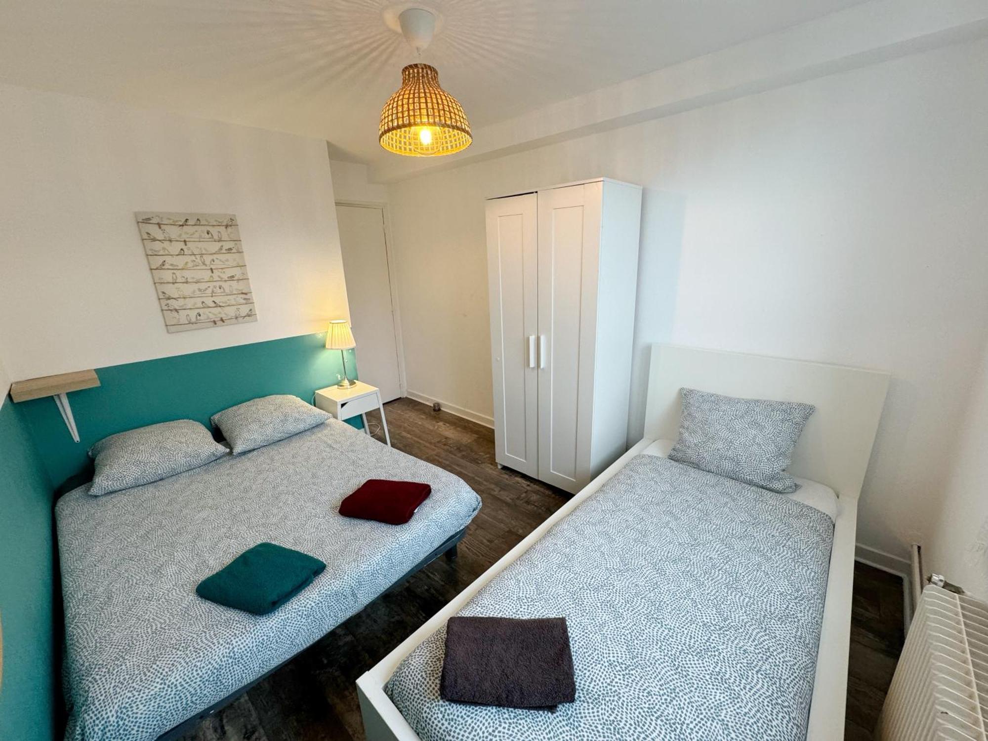 09 Chic & Cosy Grand Appart 4 Pieces 75M2 Hypercentre Wifi Smart Tv Netflix サン・テティエンヌ エクステリア 写真